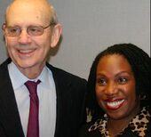 Click to enlarge Ketanji Brown Jackson Stephen Breyer