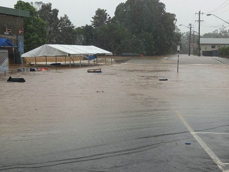 Floods in Lismore, NSW, Australia, 30 March 2022.
