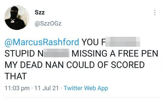 Click to enlarge marcus rashford racist