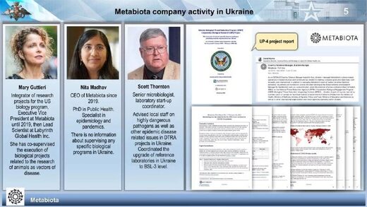 scientists Ukraine biolabs