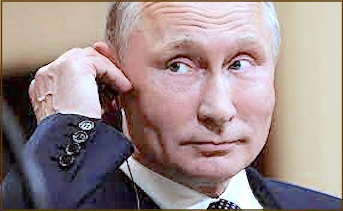 Putin's ear