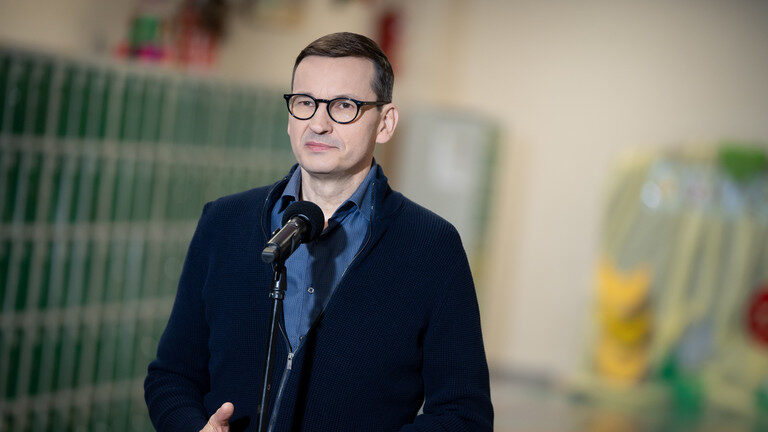 Click to enlarge Polish Prime Minister Mateusz Morawiecki