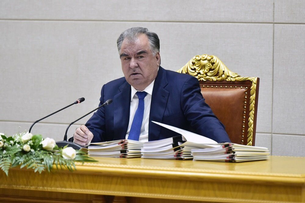 Click to enlarge tajikistan Emomali Rakhmon