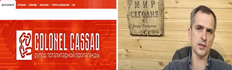 Click to enlarge colonel cassad website logo
