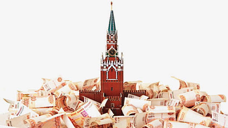 Click to enlarge kremlin rubles