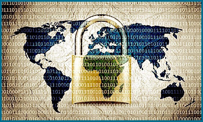Digital map lock