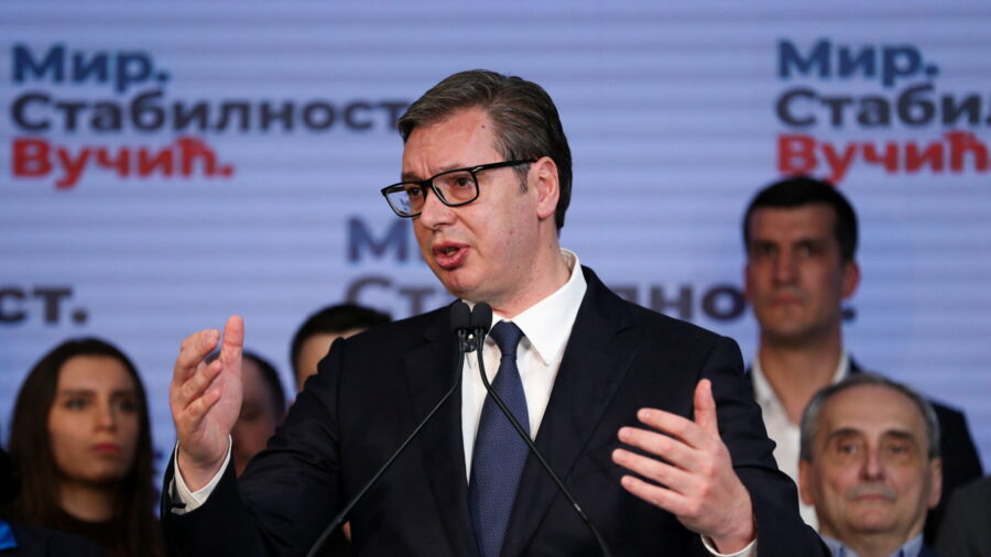 Aleksandar Vucic serbia president