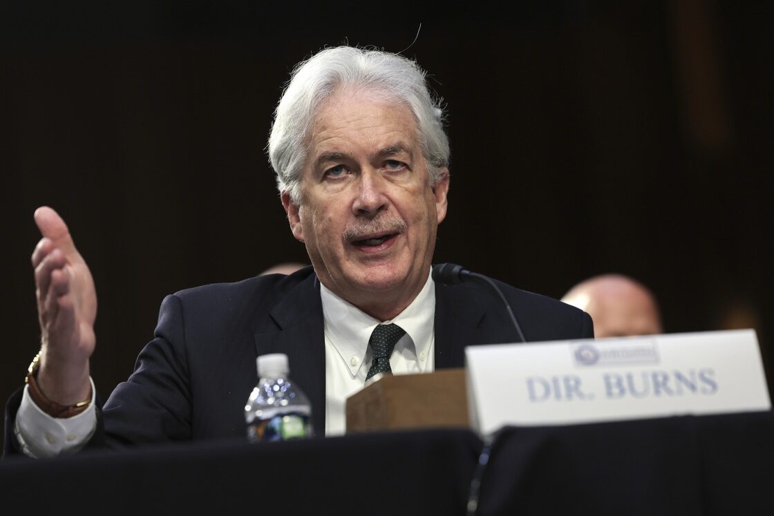 Click to enlarge CIA Director William Burns