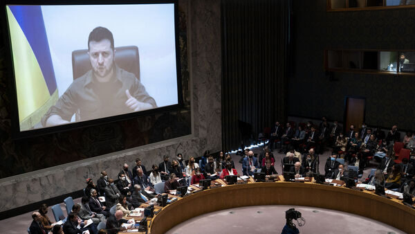 zelensky address united nations