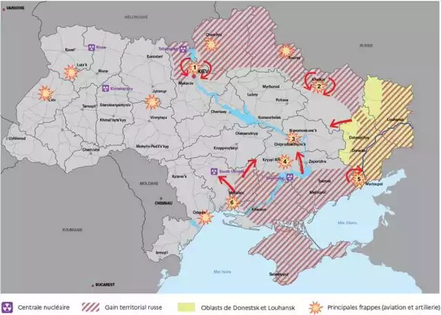 Click to enlarge ukraine map