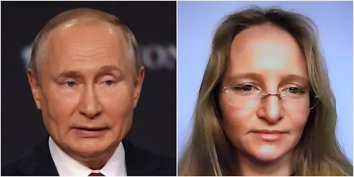 putin and daughter