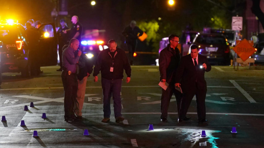 Click to enlarge mass shooting scene california