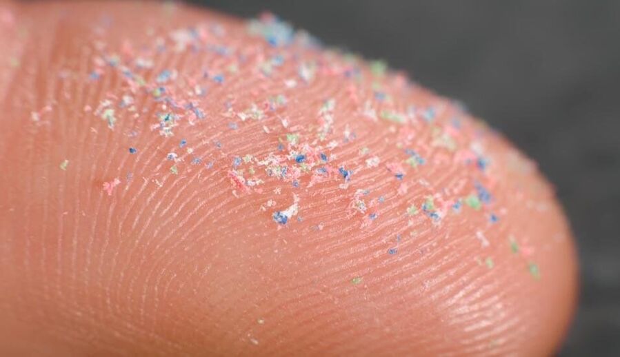 Click to enlarge microplastics