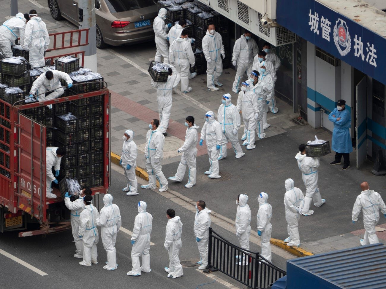 Click to enlarge lockdown Shanghai