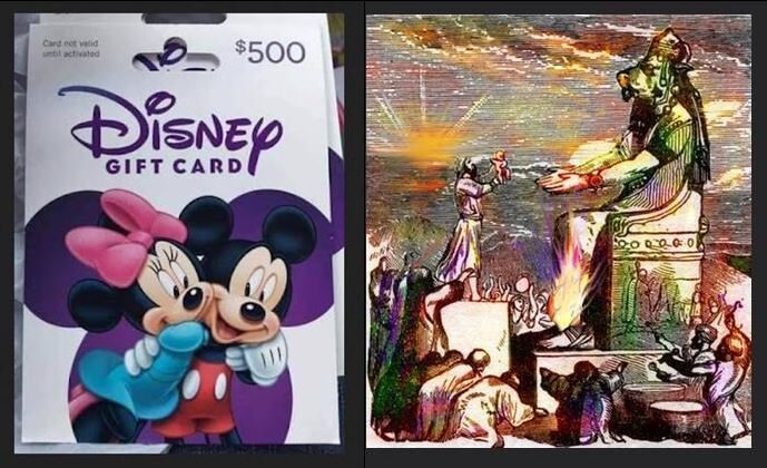 Disney gift card
