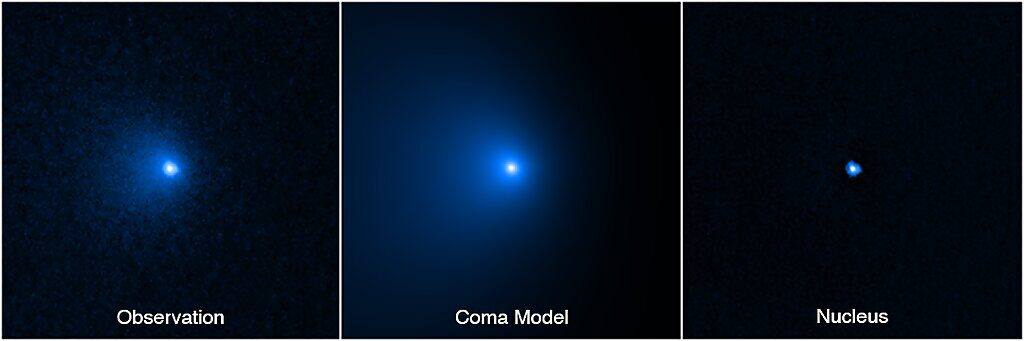 Click to enlarge C/2014 UN271 comet Bernardinelli-Bernstein