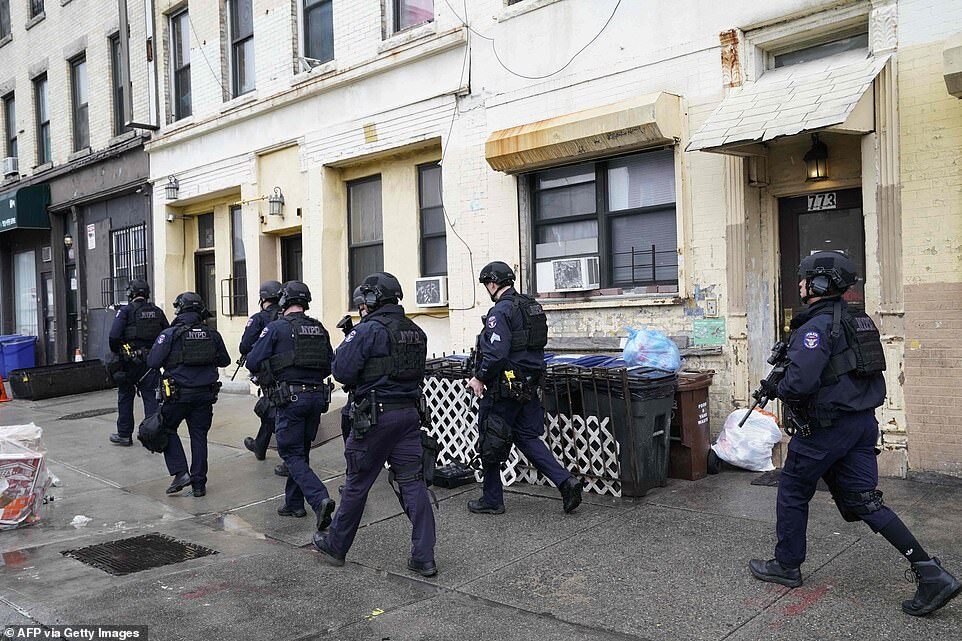 new york subway shooting