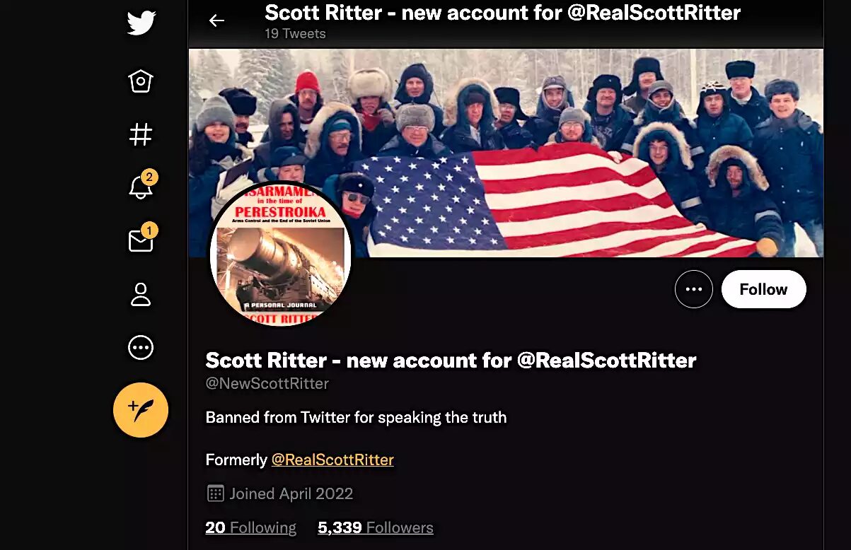 Click to enlarge scott ritter twitter 1