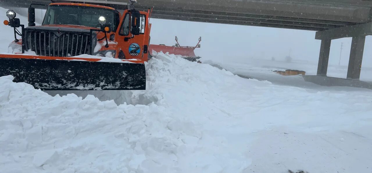 It's the strongest blizzard to hit North Dakota in 25 years.