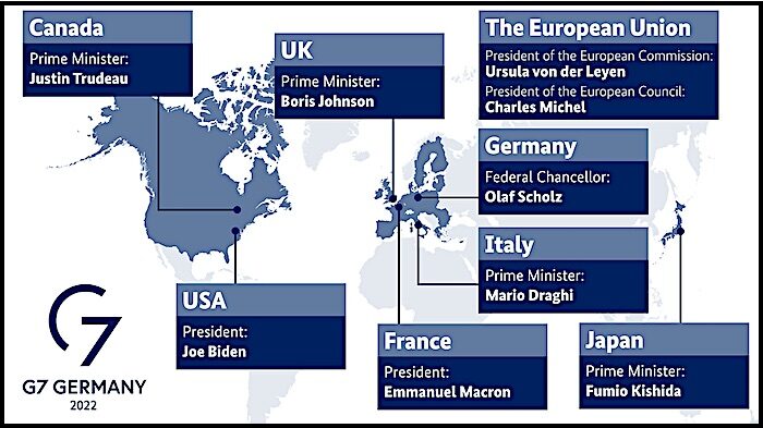 G7 map