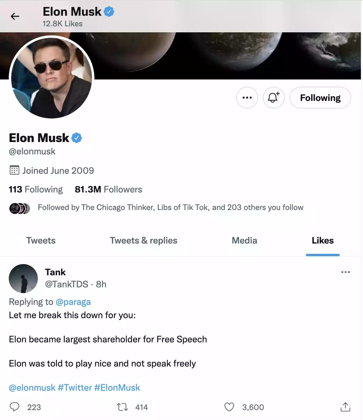 elon musk twitter