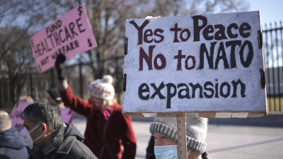 Anti NATO Demonstration