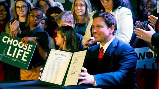desantis signs 15 week abortion ban