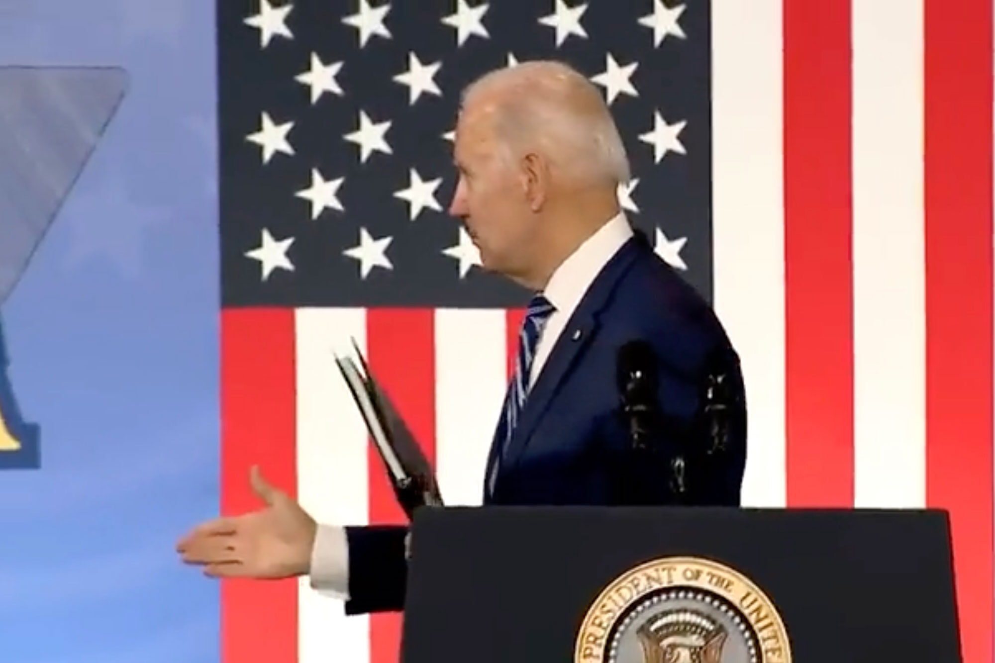 biden shake hands air