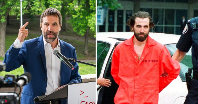 Click to enlarge The Minister of Environment, MP Steven Guilbeault