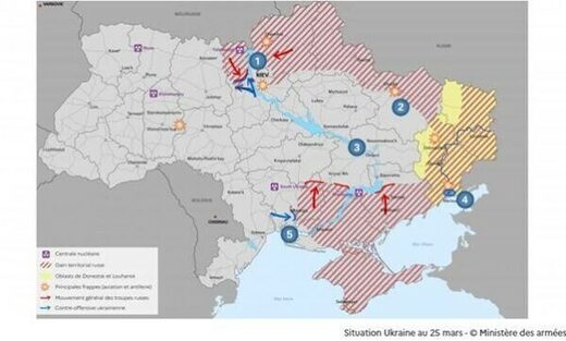ukraine war map