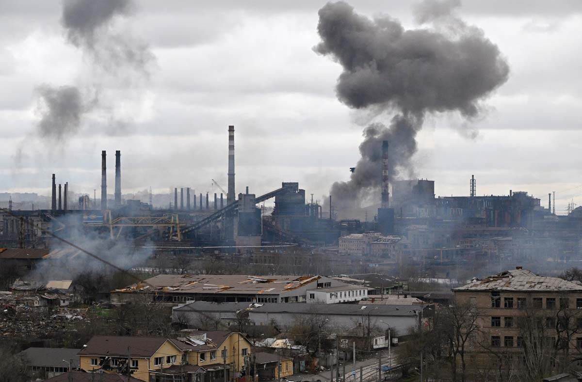 mariupol factory azov russia