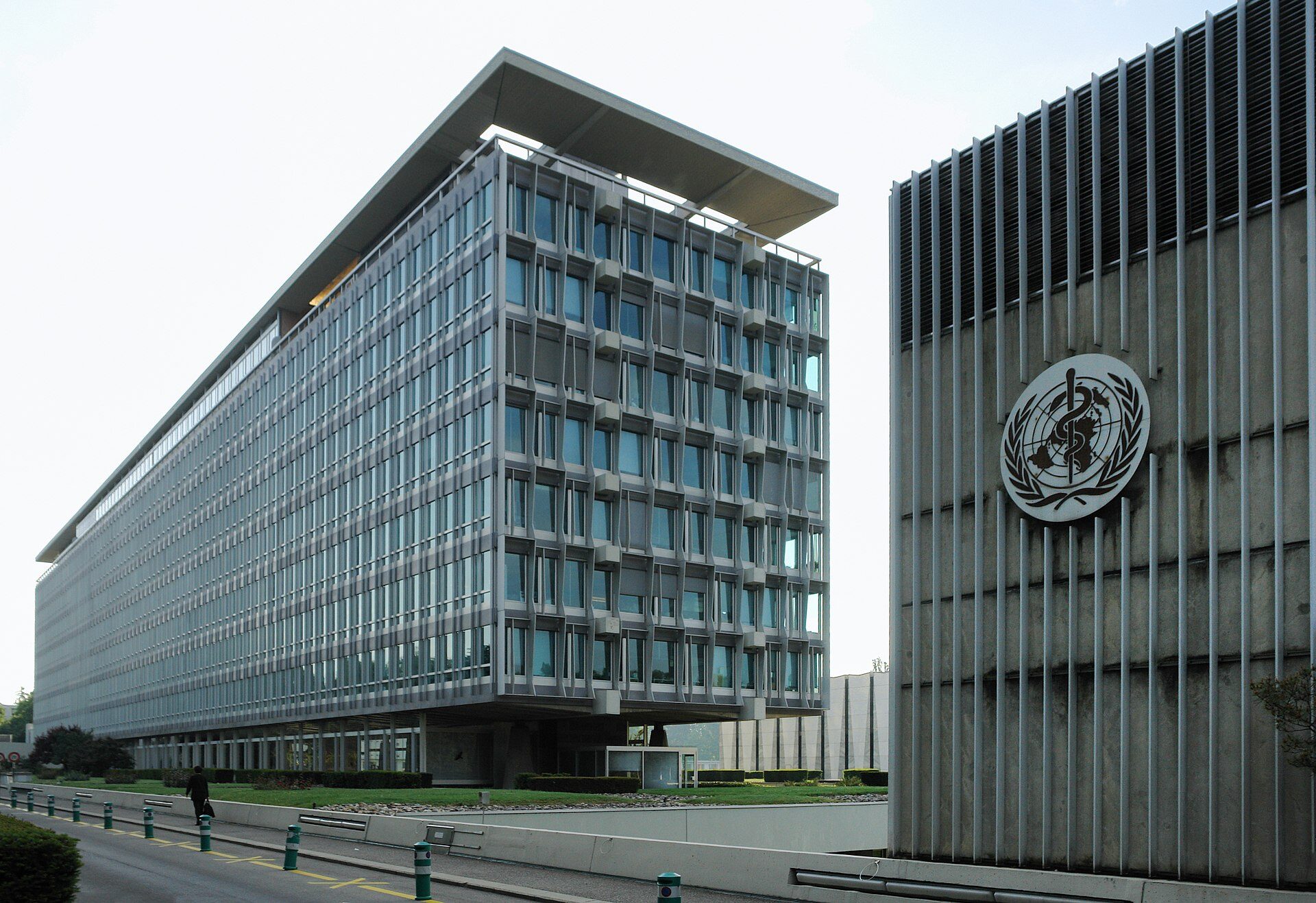 Click to enlarge World Health Org HQ