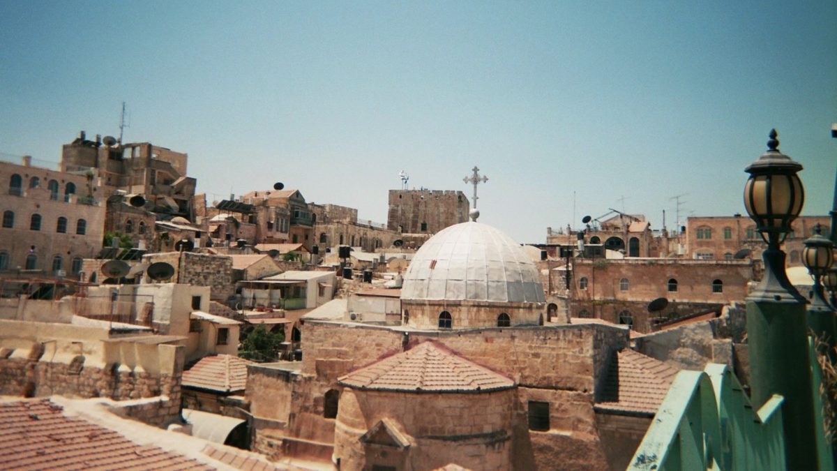 Click to enlarge Jerusalem Christian Quarter.