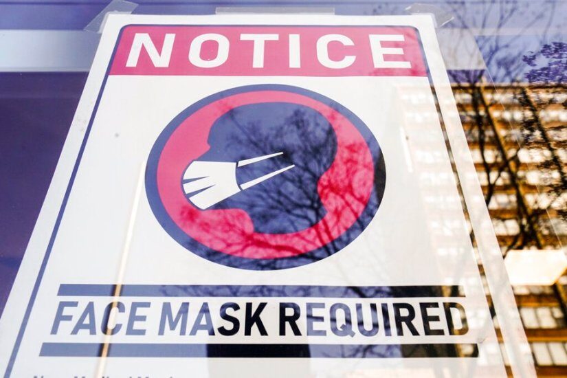 face mask required