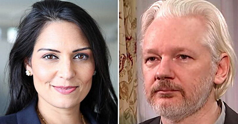 priti patel assange