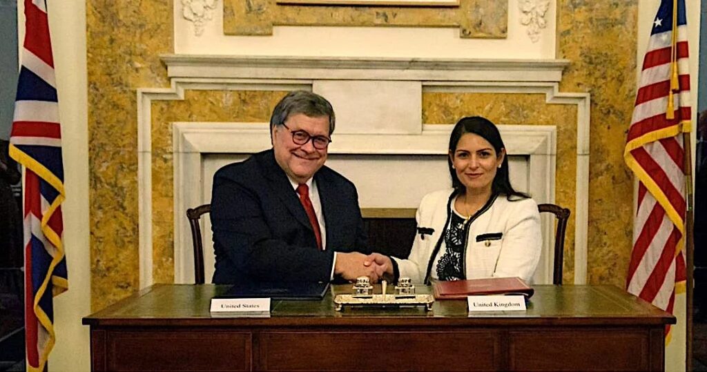 william barr priti patel