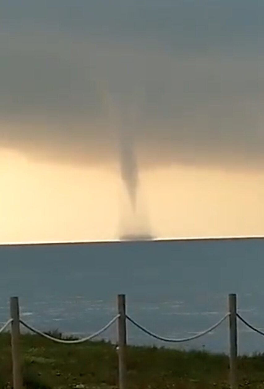Click to enlarge waterspout