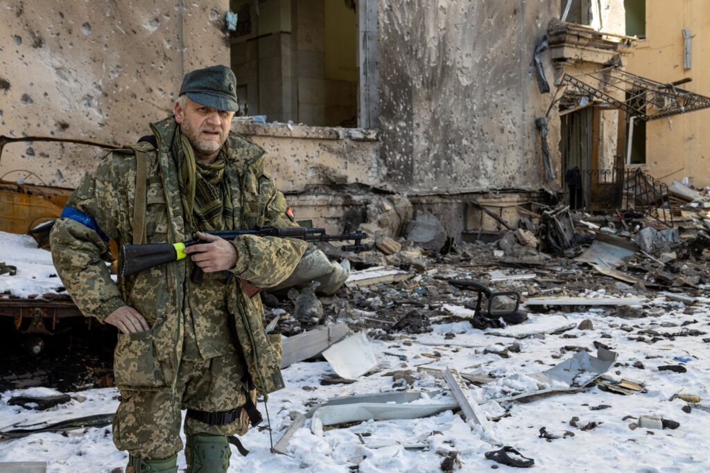 ukraine soldier kharkiv war
