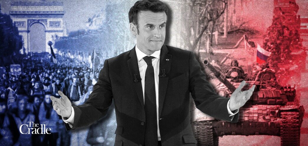 Click to enlarge French President