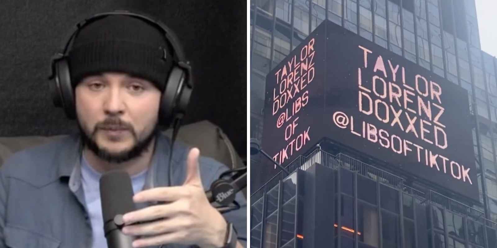 tim pool billboard times square