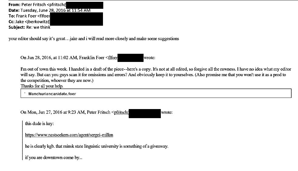 emails fusion millian russiagate