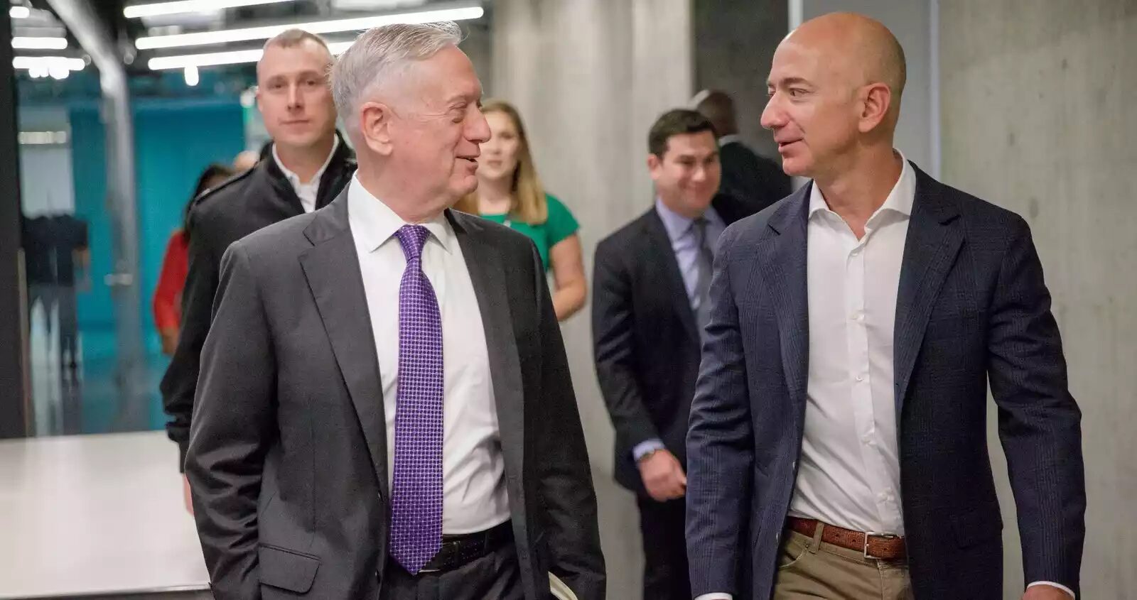 Click to enlarge Jeff Bezos