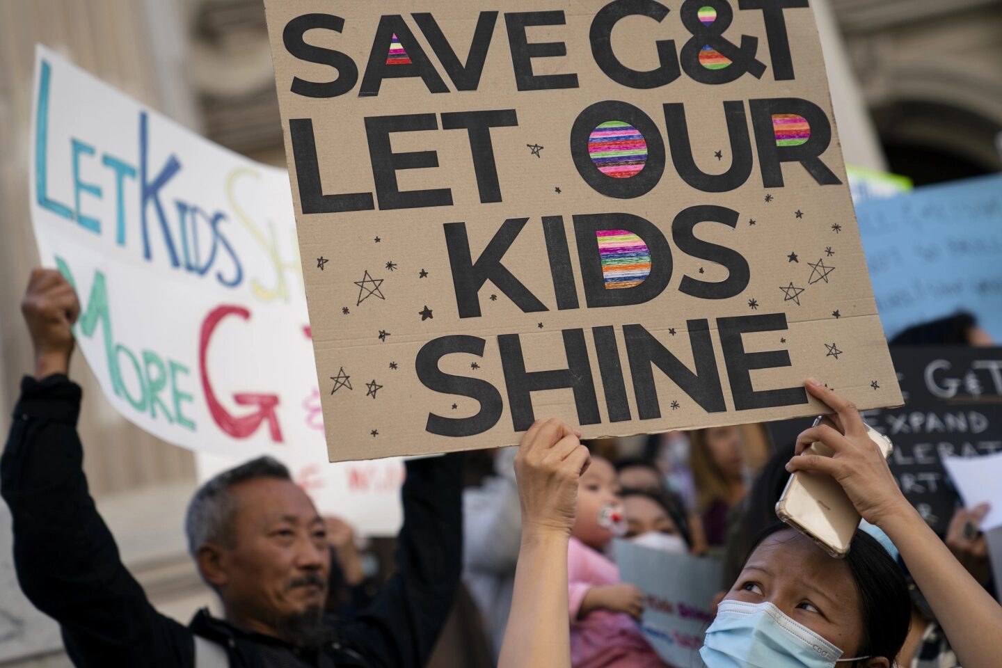 protest children