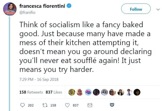 socialism tweet