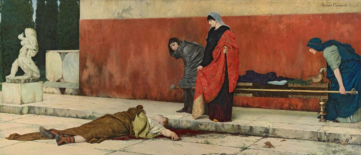 Click to enlarge death of nero painting