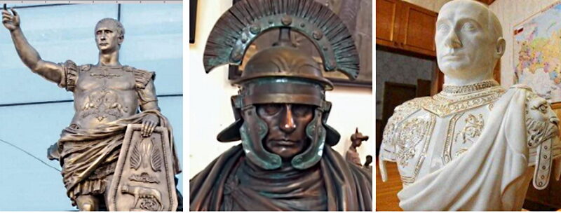 Click to enlarge putin as caesar