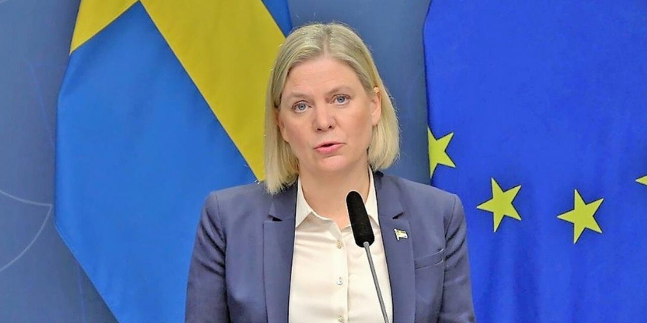 Swedish Prime Minister Magdalena Andersson