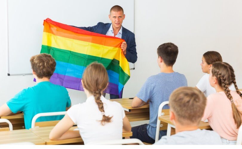 lgbt indoctrination students classroom