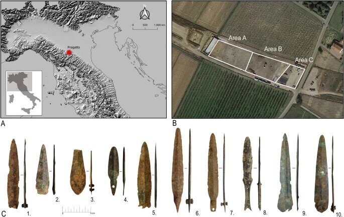 bronze age dagger