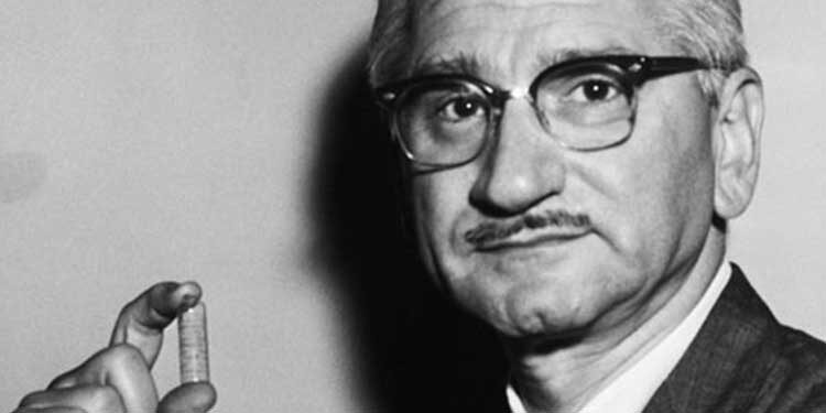 Click to enlarge Albert Sabin vaccine polio